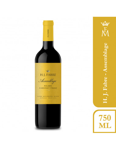 H J Fabre Malbec Cabernet Franc 750ml.