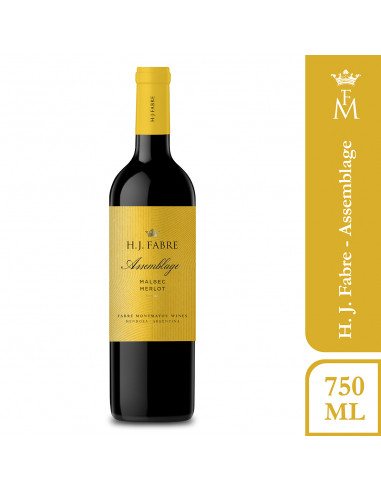 H J Fabre Malbec Merlot 750ml.