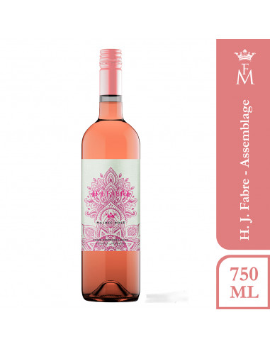 H J Fabre Malbec Rose 750ml.