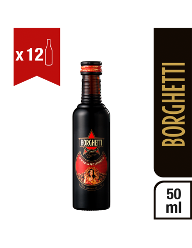 Borghetti Licor de Café 50ml. x 12U.