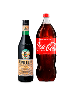 Fernet Branca + Coca Cola...