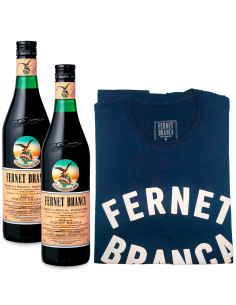 Combo Remera Azul Retro Branca