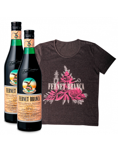 Combo Remera Mujer Receta Fernet Branca