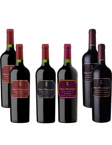 Combo Fabre Montmayou Reserva x 6u